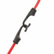 Professzionális gumipók szett - piros - 60 cm x 8 mm - 2 db / csomag